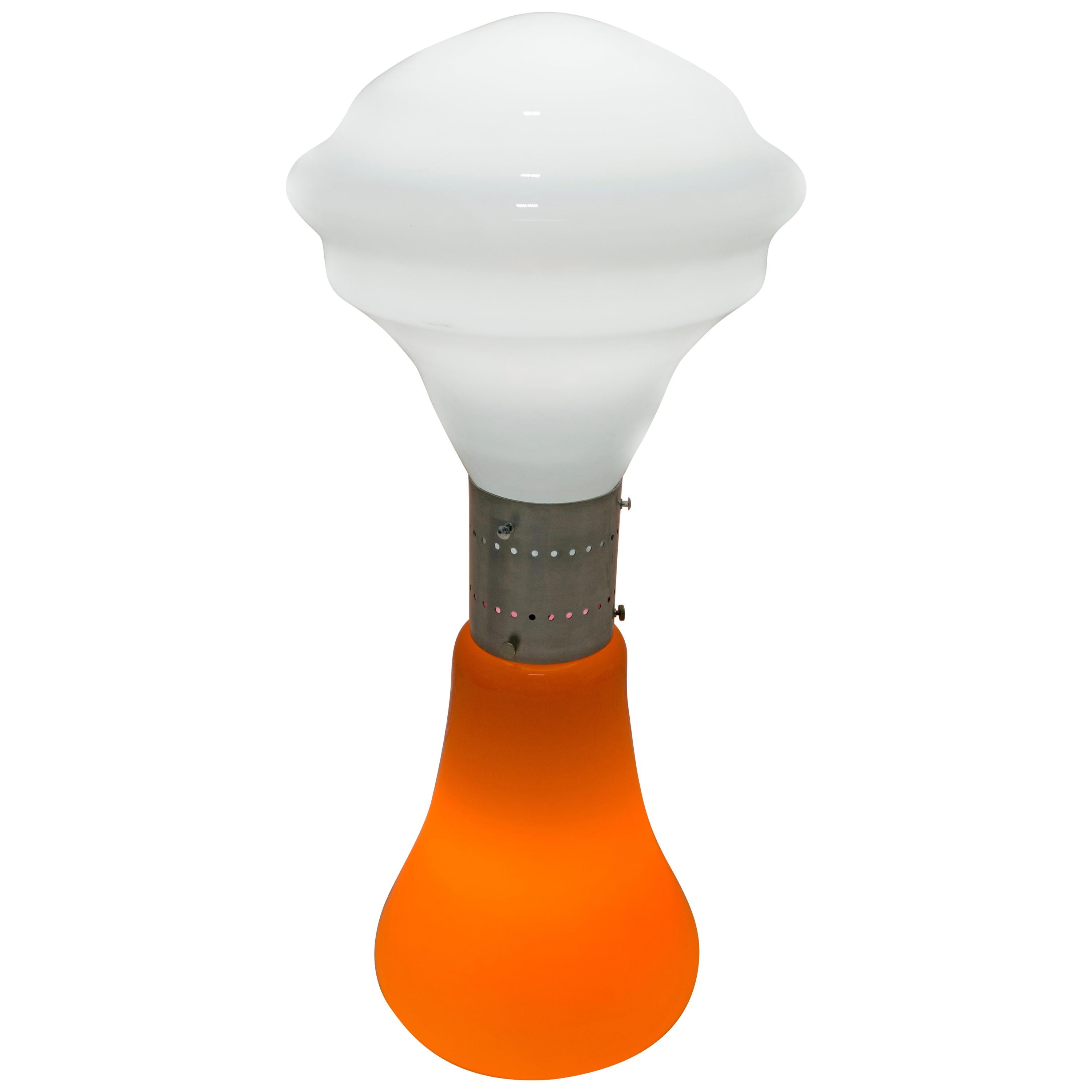 Carlo Nason Mid-Century Modern Italian Pop Art Floor Lamp for Mazzega, 1960s