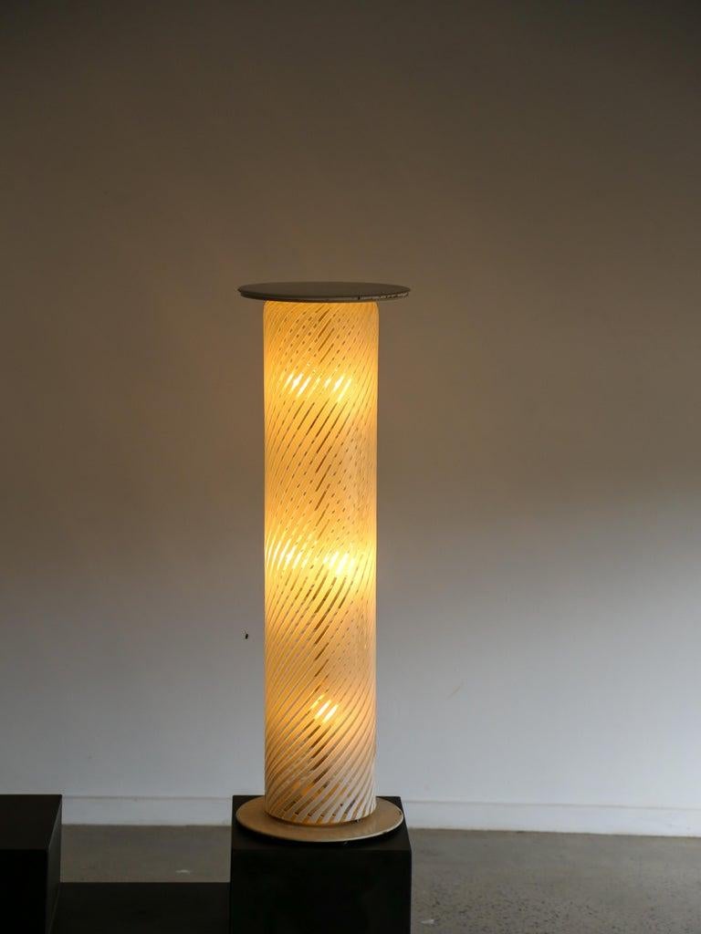 Carlo Nason Lámpara de pie de cristal de Murano de mediados del siglo XX Italiano en venta