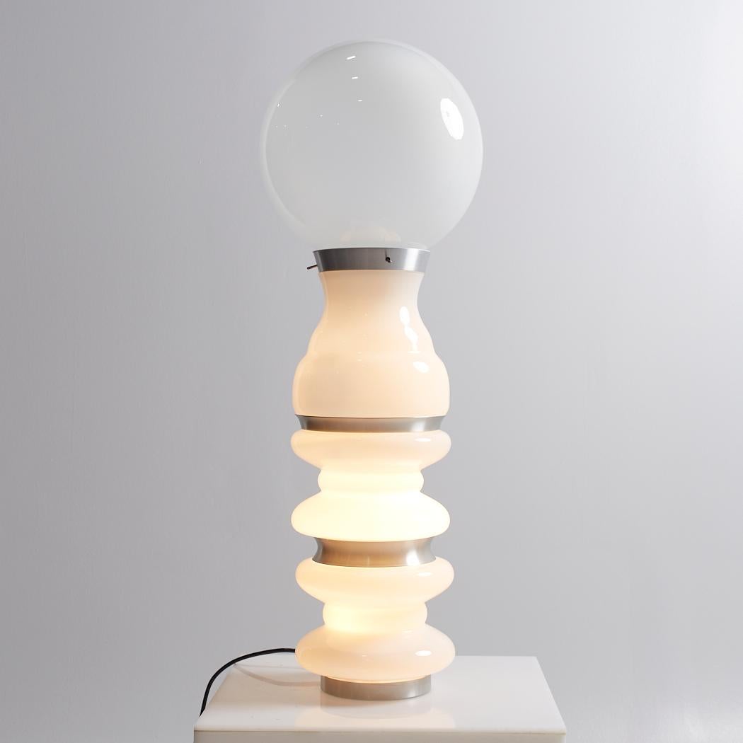Carlo Nason Mid Century Murano Glass Lamp For Sale 5