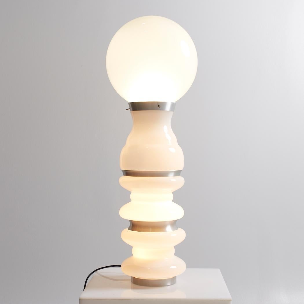 Carlo Nason Mid Century Murano Glass Lamp For Sale 6