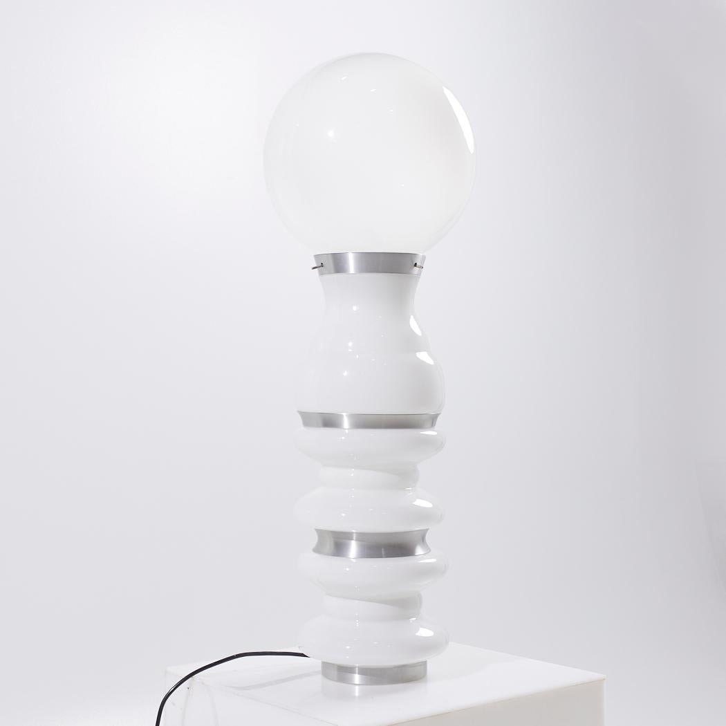 Mid-Century Modern Carlo Nason Mid Century Murano Glass Lamp For Sale