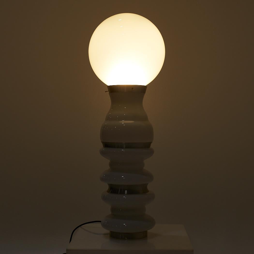 Lampe en verre Murano du milieu du siècle de Carlo Nason en vente 1