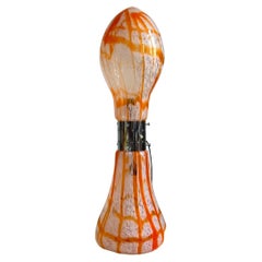 Carlo Nason Model Lipstick, Floor lamp made by Mazzega 60`s