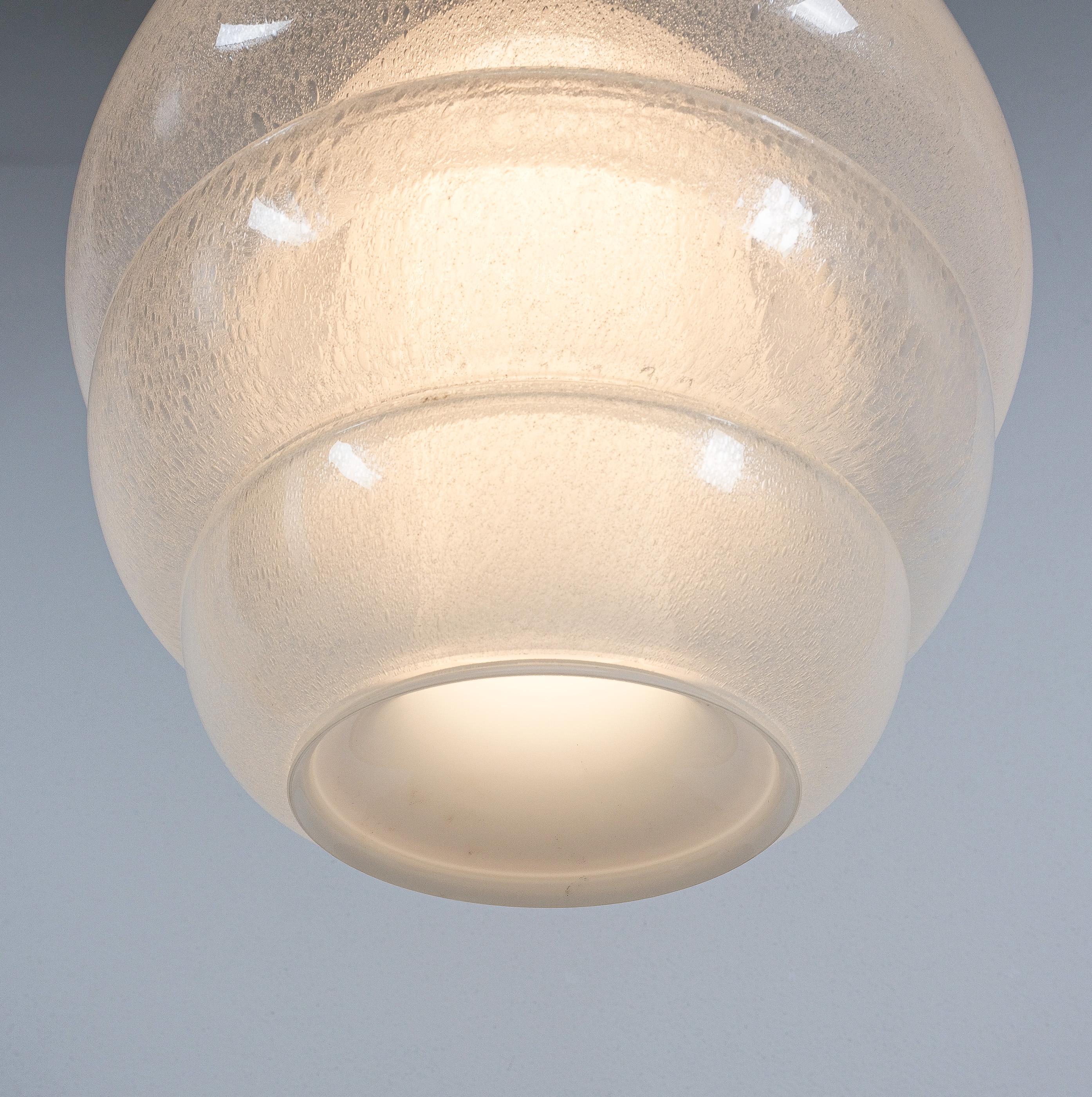 Carlo Nason Model No 134 Medusa Pulegoso Glass Lamp Mazzega, Italie, 1969 en vente 5