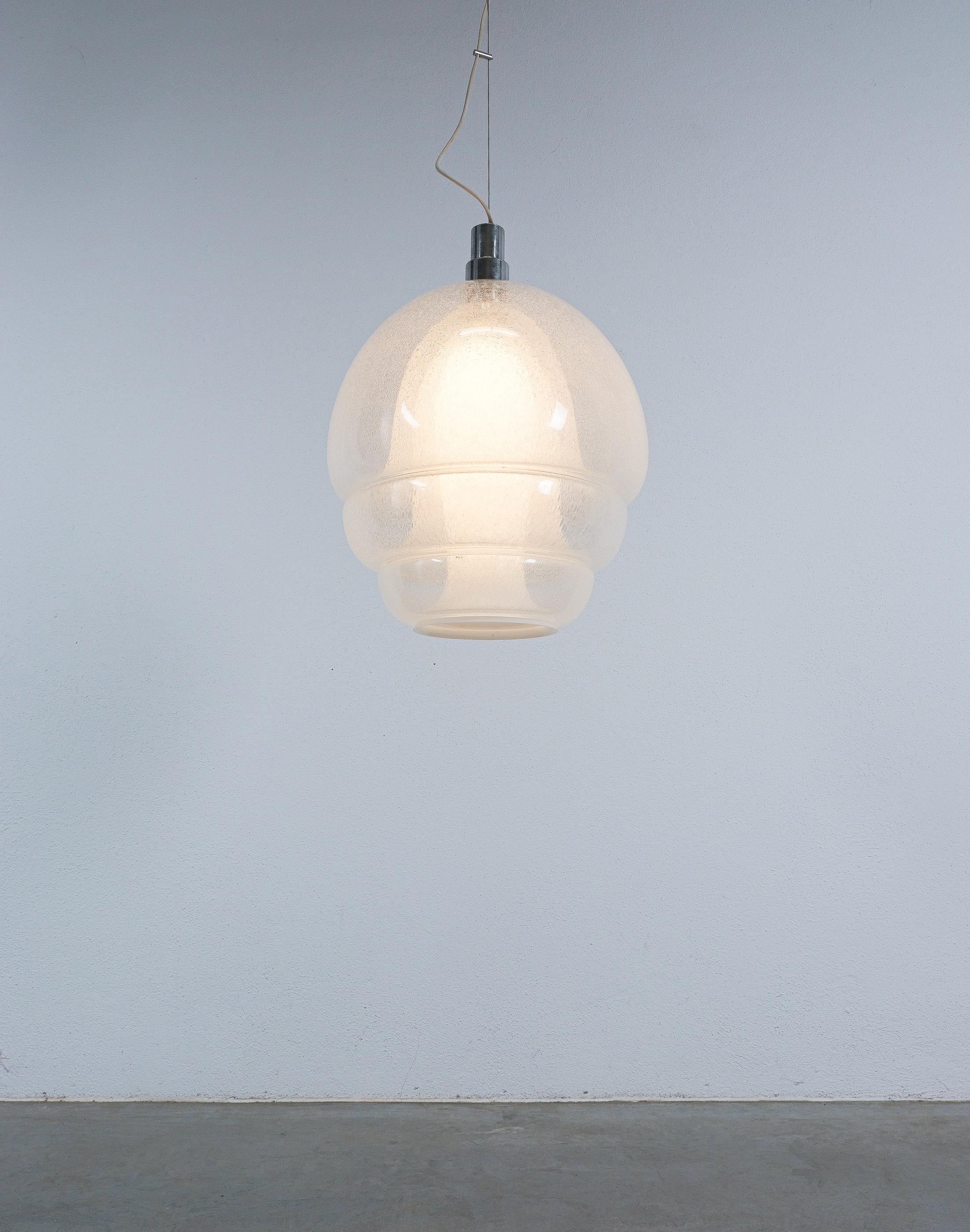 Carlo Nason Model No 134 Medusa Pulegoso Glass Lamp Mazzega, Italie, 1969 en vente 6