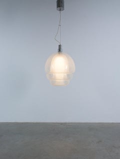 Carlo Nason Model LS 134 Medusa Pulegoso Glass Lamp Mazzega, Italy, 1969