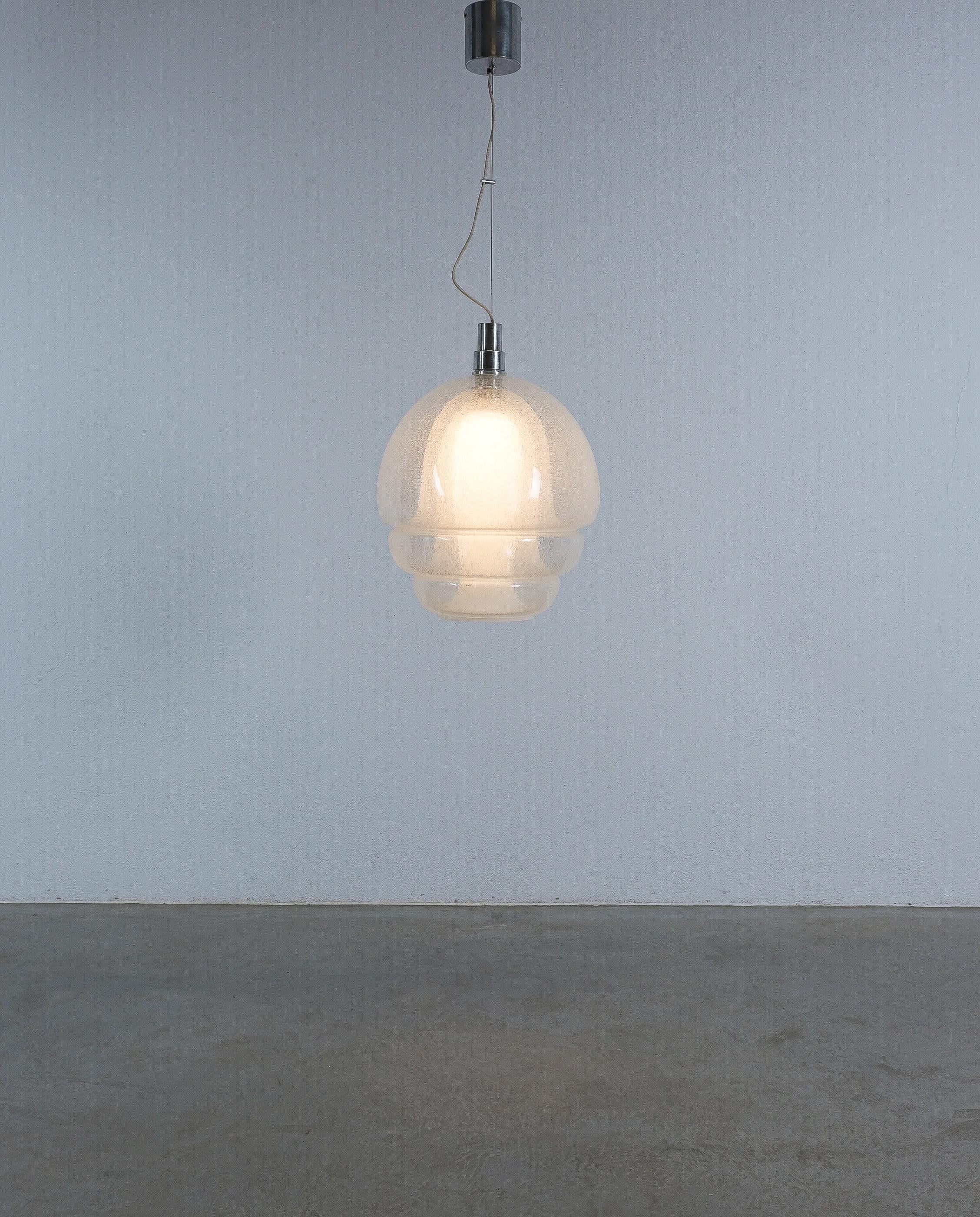 Carlo Nason Model No 134 Medusa Pulegoso Glass Lamp Mazzega, Italie, 1969 en vente 1