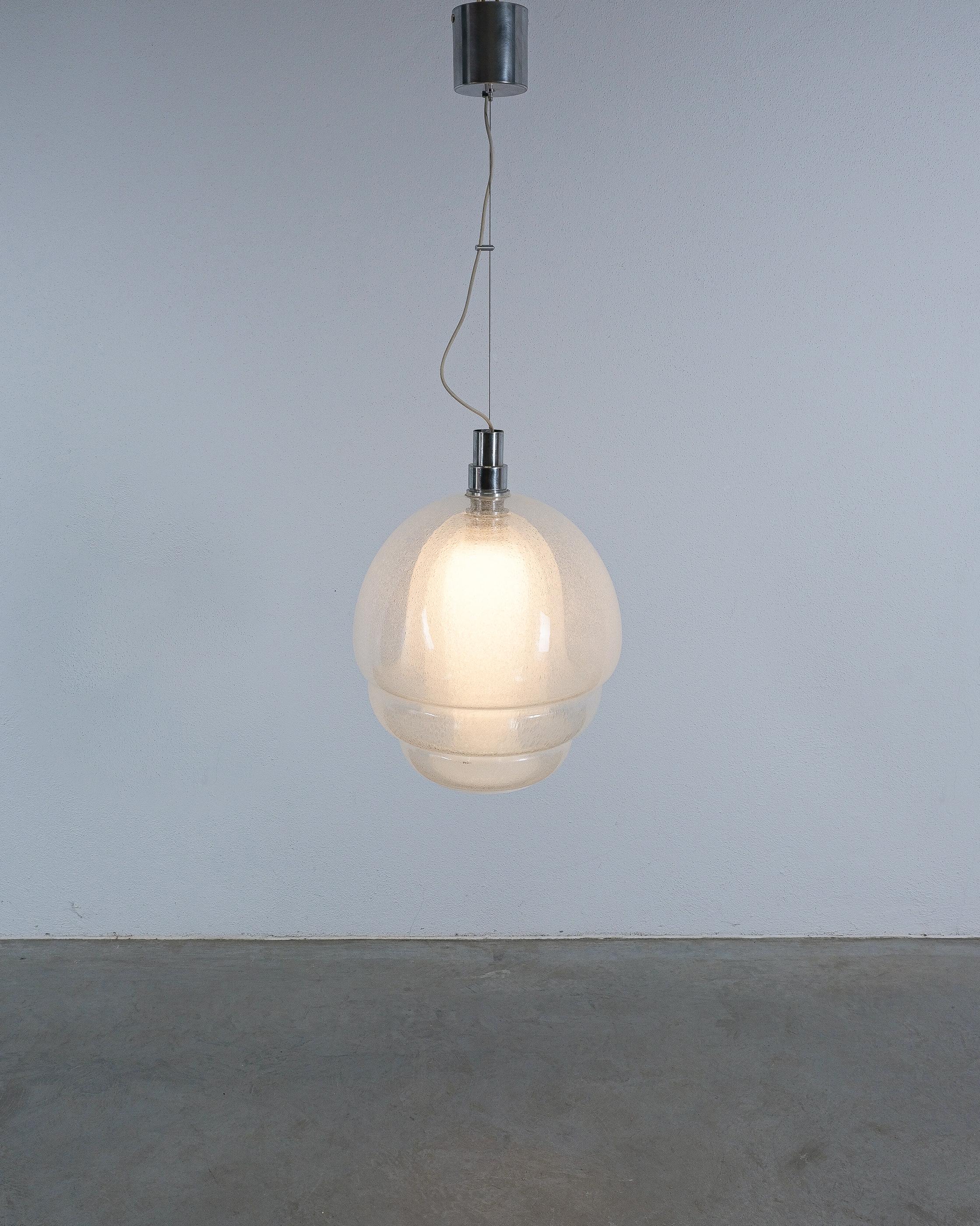 Carlo Nason Model No 134 Medusa Pulegoso Glass Lamp Mazzega, Italie, 1969 en vente 2