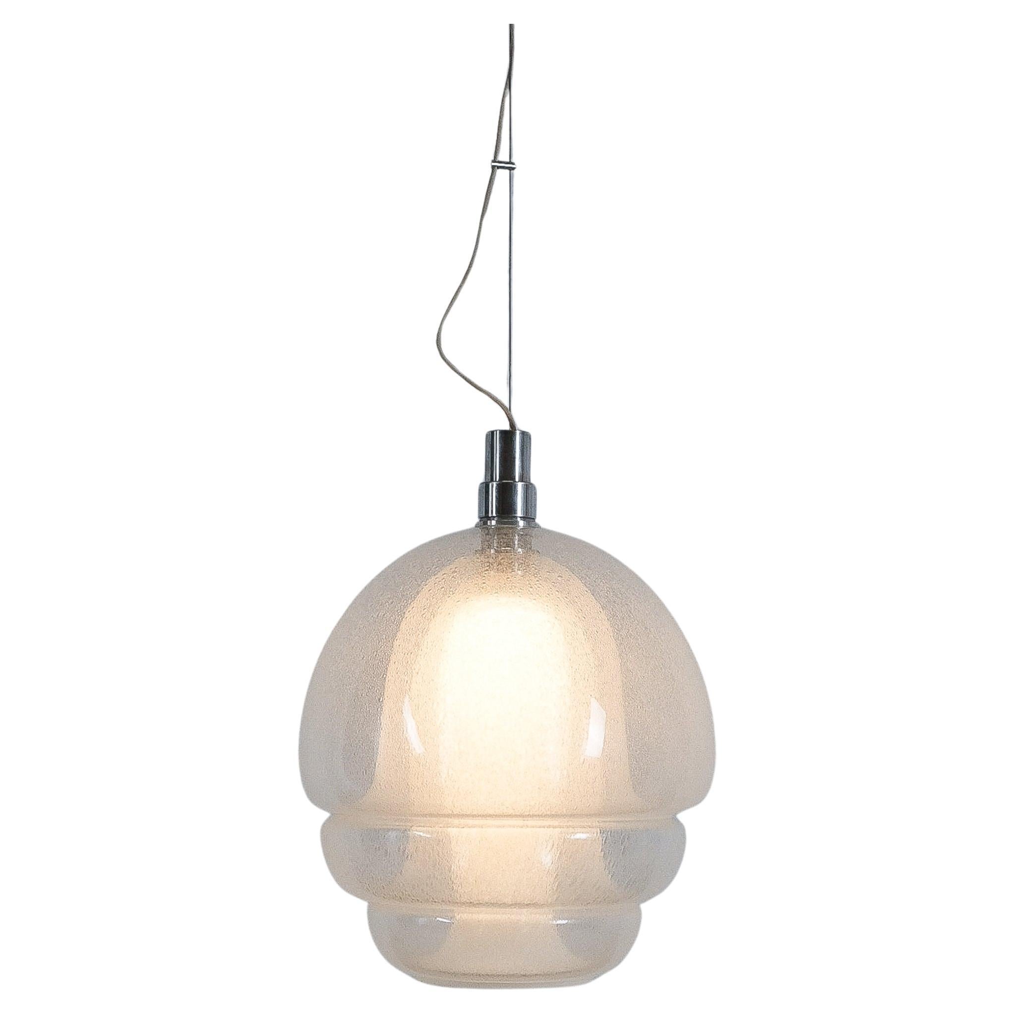 Carlo Nason Model No 134 Medusa Pulegoso Glass Lamp Mazzega, Italie, 1969 en vente