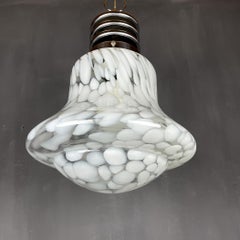 Carlo Nason Murano Glass Pendant Lamp, Italy 1960s