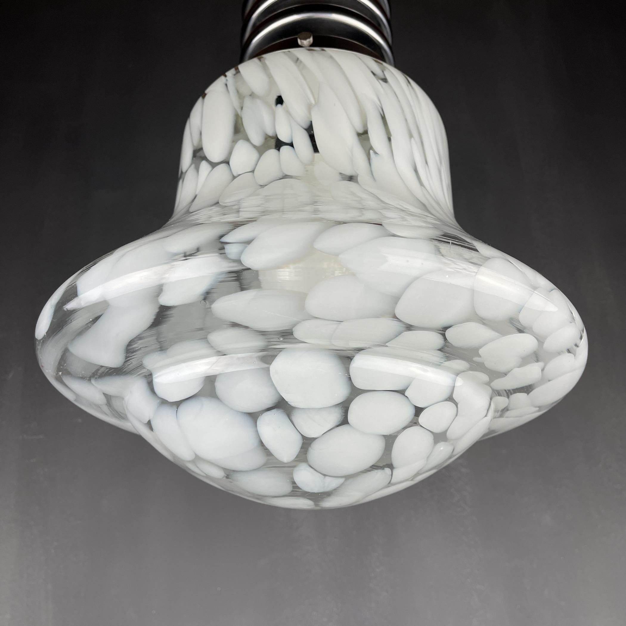 Lampada a sospensione in vetro di Murano di Carlo Nason, Italia 1960 in vendita 2