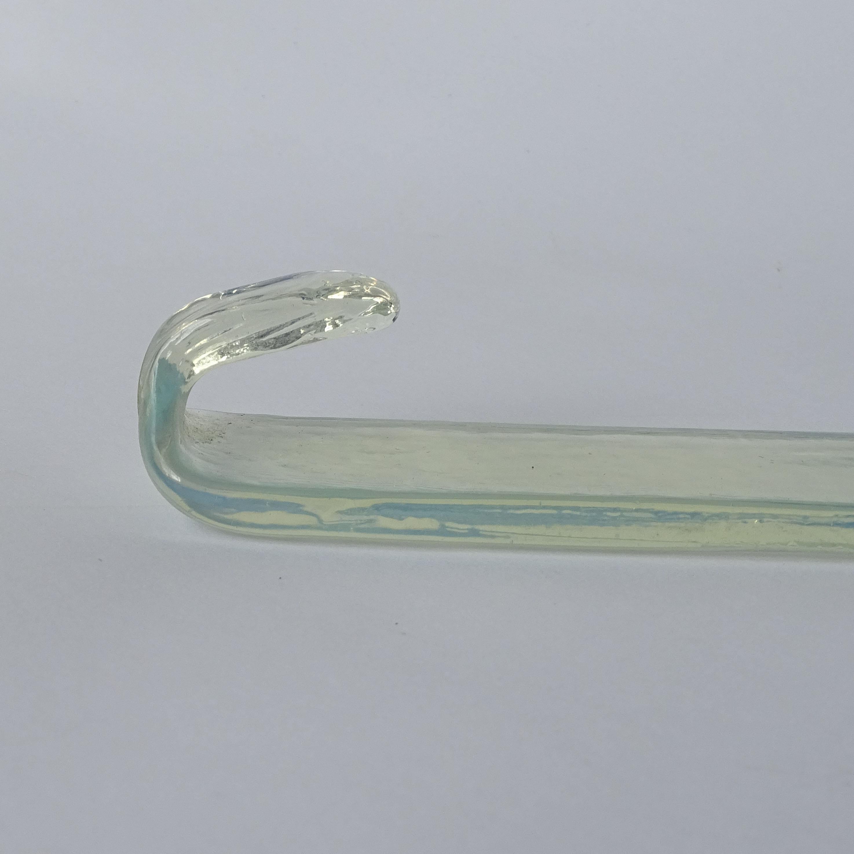 Carlo Nason Murano Glass Waterfall Ceiling Lamp for Mazzega, Italy 1960s For Sale 2