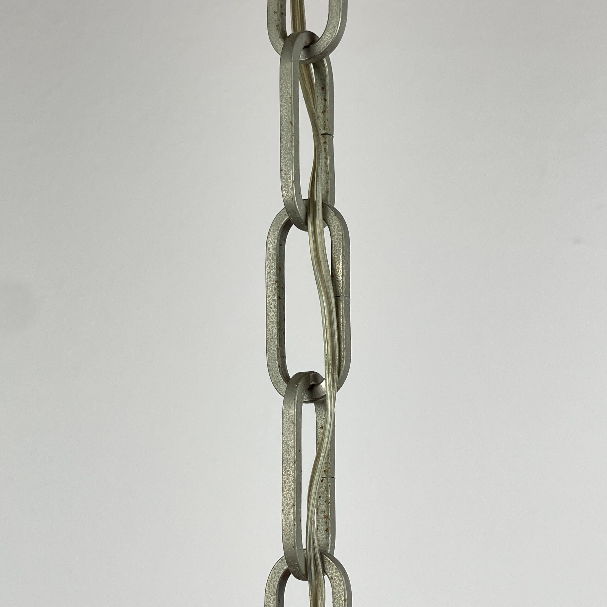 Carlo Nason murano pendant lamp Eclisse, Italy 1960s For Sale 9