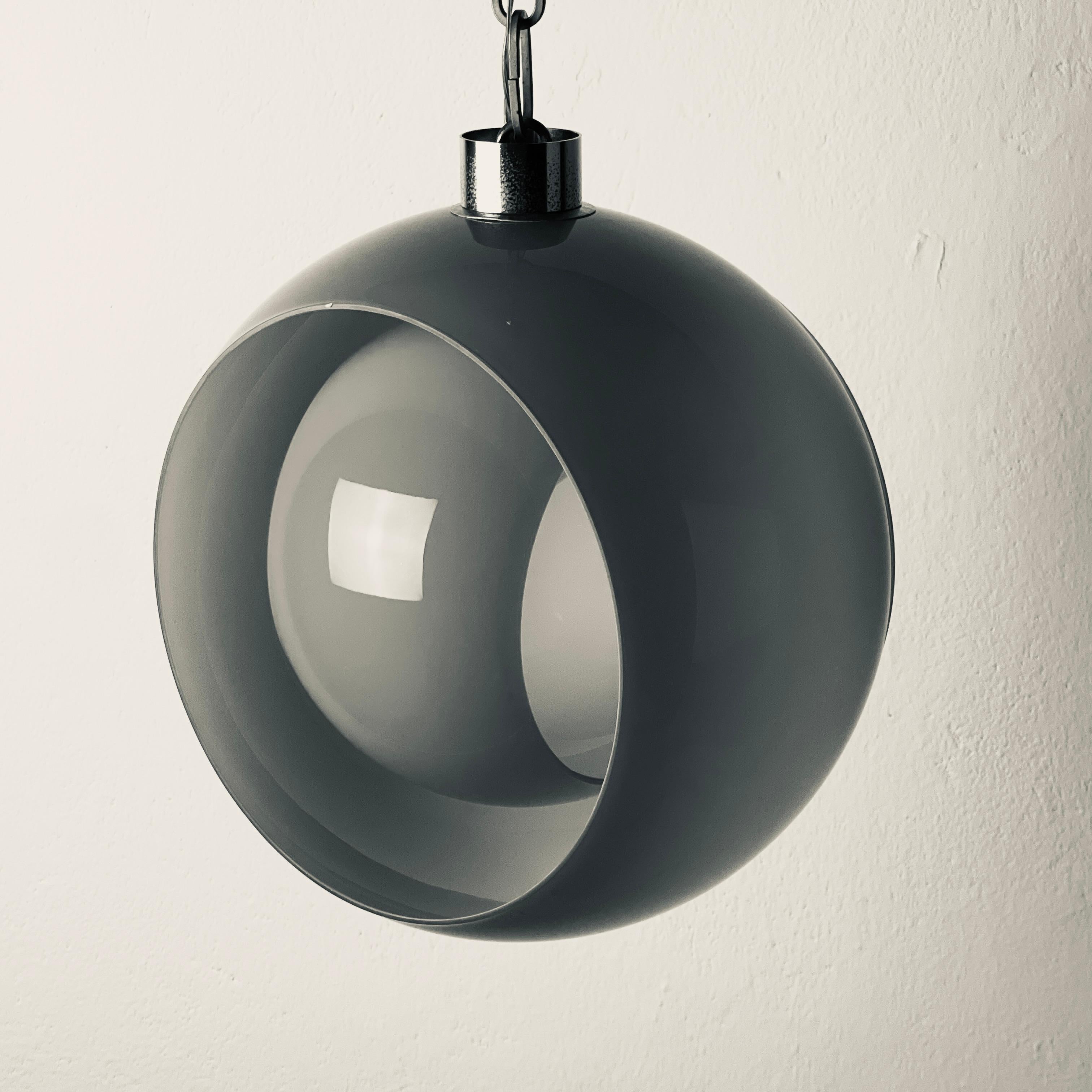 Carlo Nason murano pendant lamp Eclisse, Italy 1960s For Sale 11