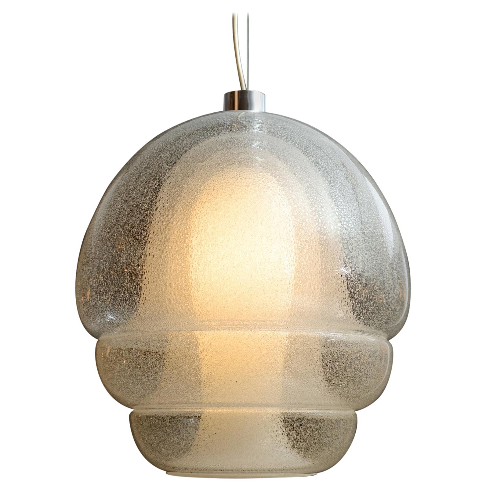 Carlo Nason Pendant in Pulegoso Glass