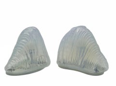 Carlo Nason for Mazzega Pair of Table Lamps "LT301 Iceberg" Italy 1970s