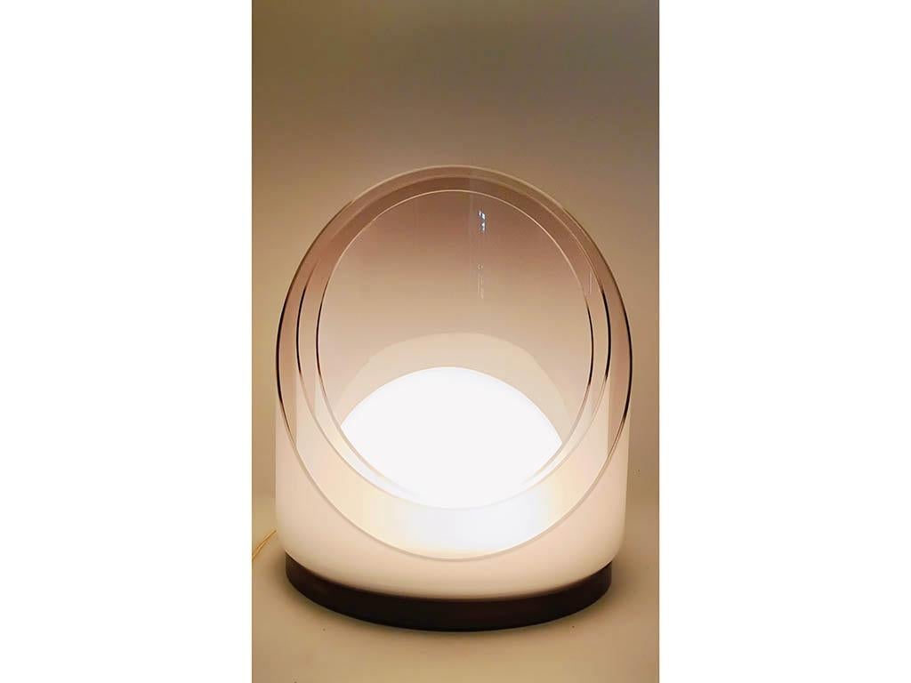 Late 20th Century Carlo Nason per Mazzega Lampada da Tavolo 