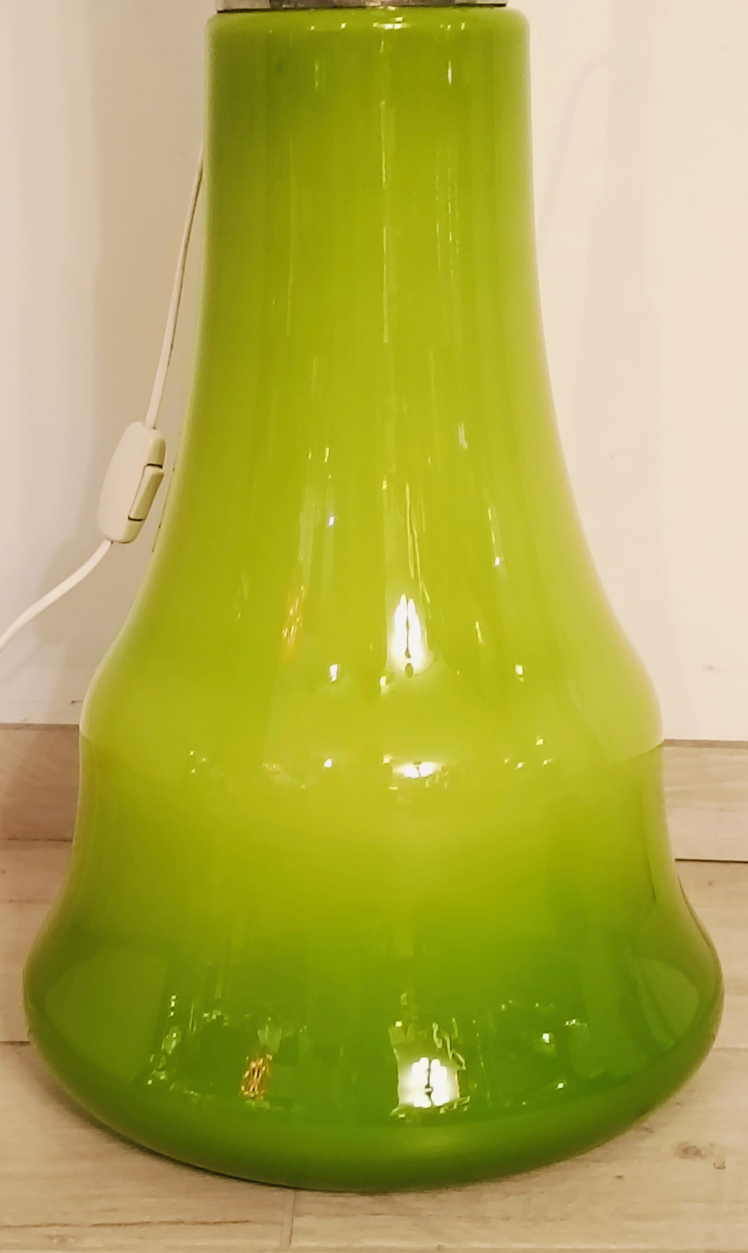 Carlo Nason per Mazzega Lampada da Terra in Vetro di Murano 