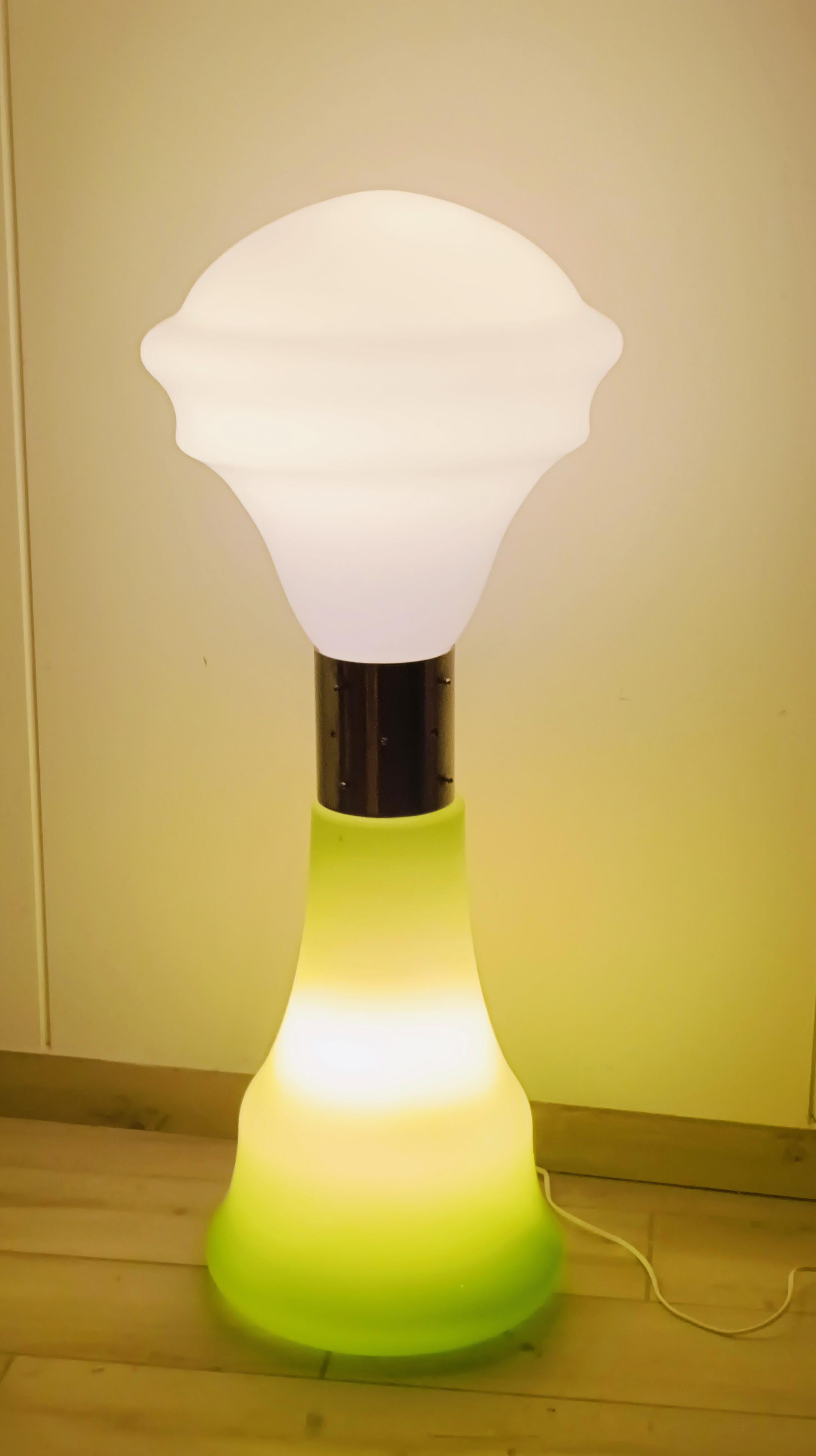 Murano Glass Carlo Nason per Mazzega Lampada da Terra in Vetro di Murano 