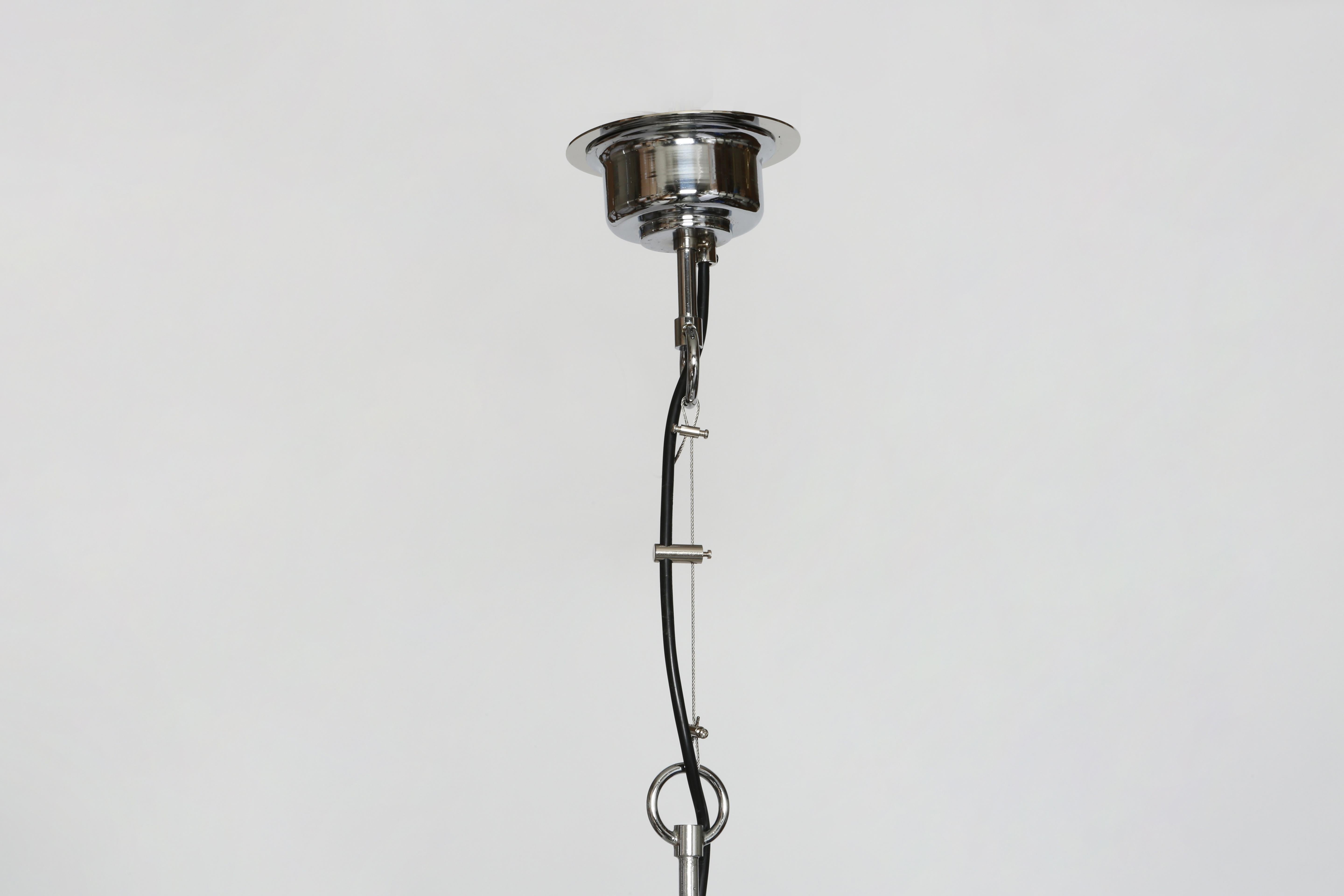 Pendente da soffitto in vetro di Murano in stile Carlo Nason, Italia circa anni '70 in vendita 11