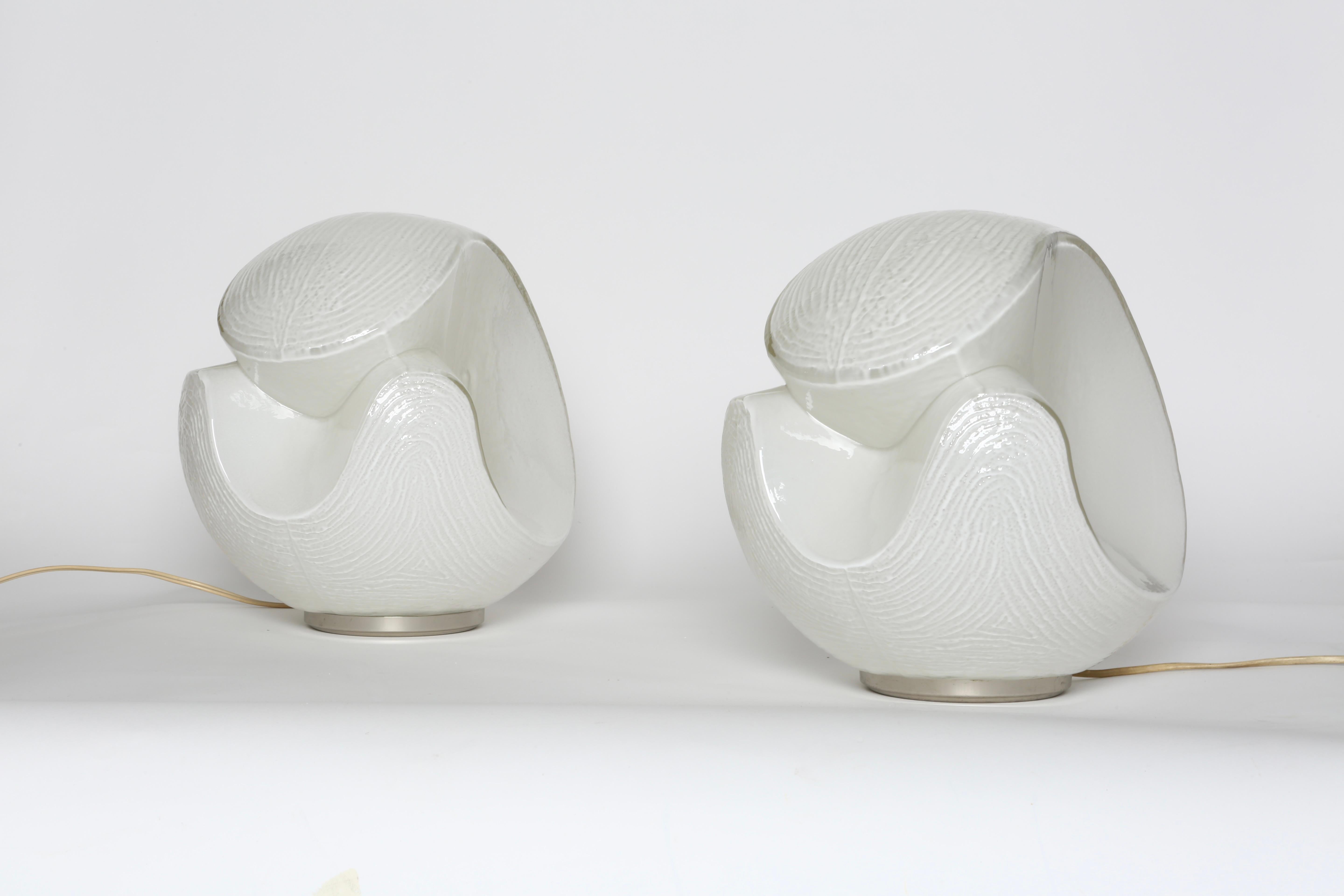 Carlo Nason style table lampa, a pair For Sale 10