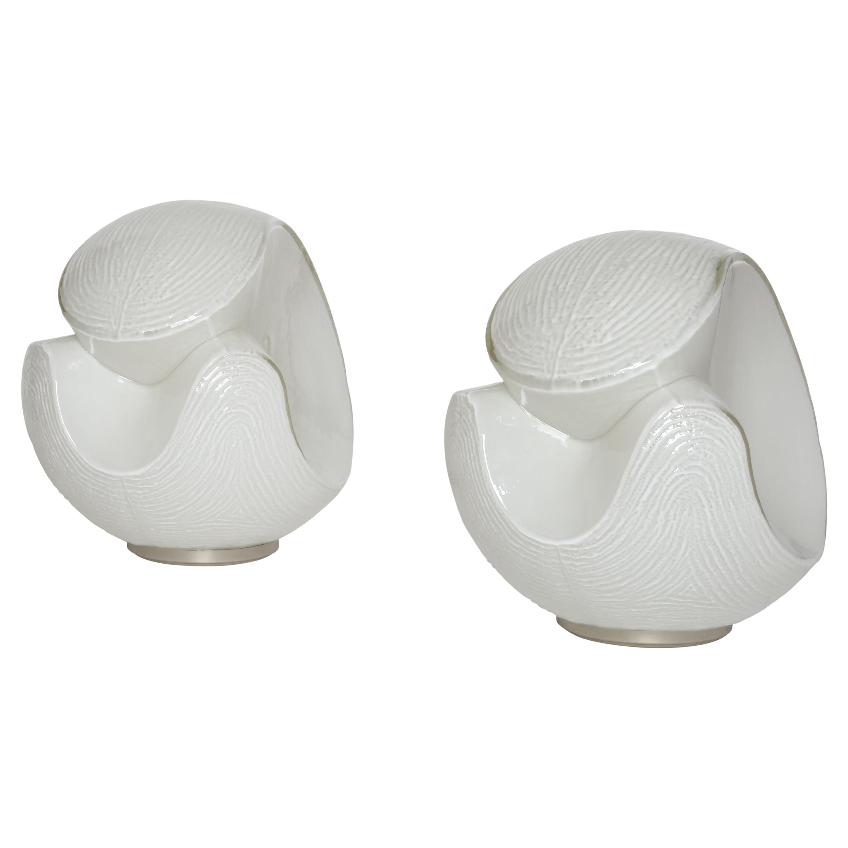 Carlo Nason style table lampa, a pair