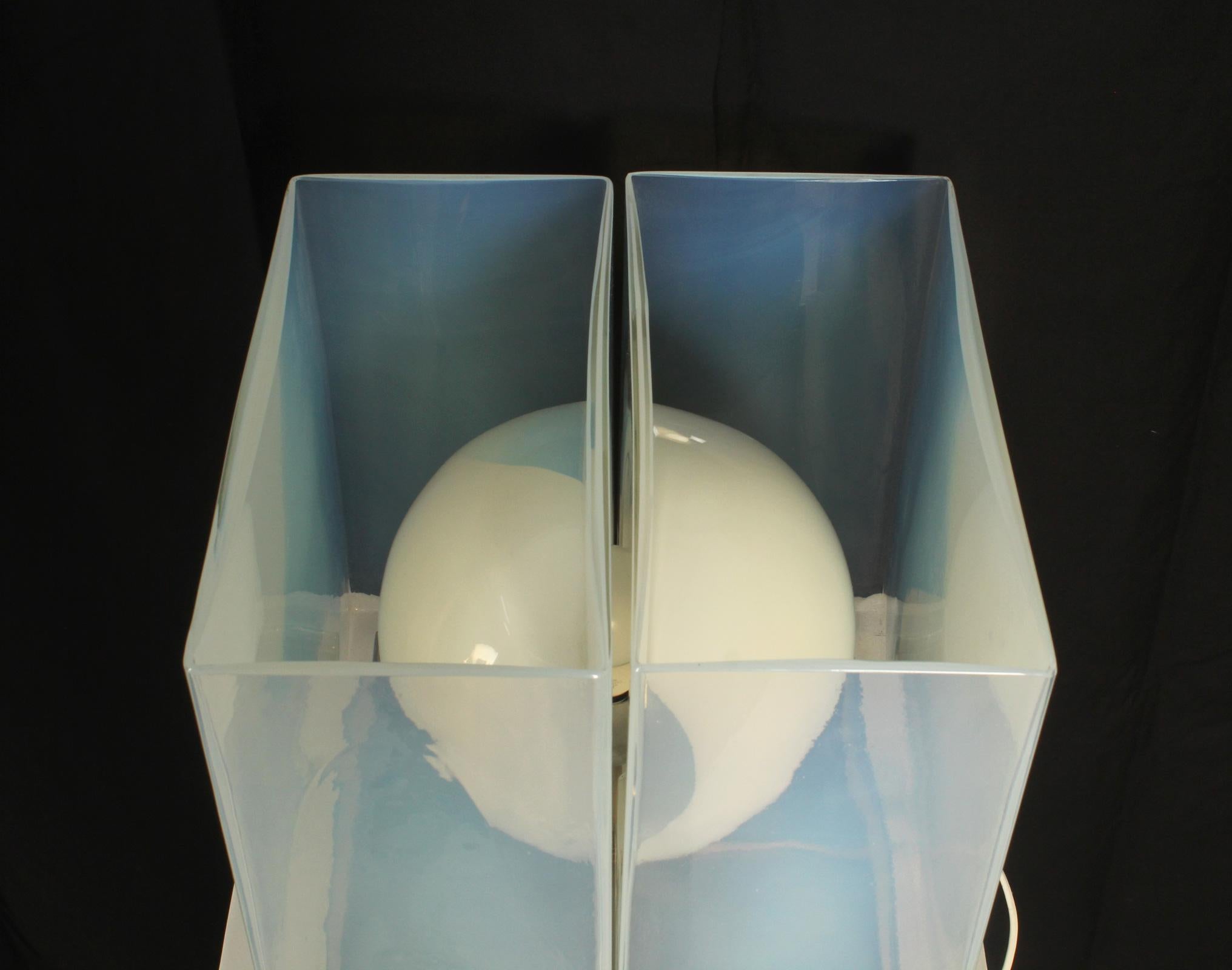 Lampada da tavolo Carlo Nason LT323 per Mazzega, Italia, anni '60 in vendita 3