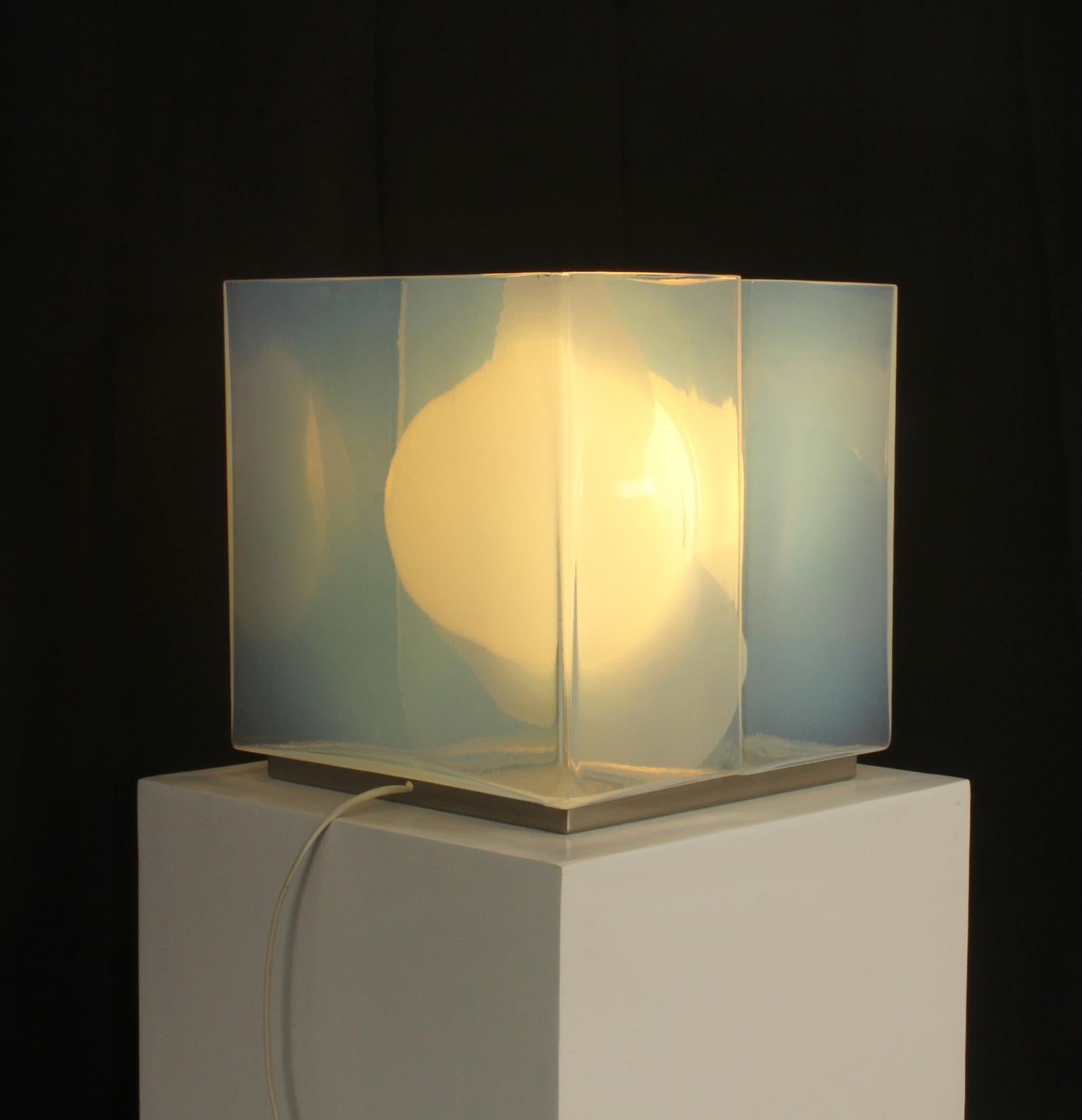 Lampada da tavolo Carlo Nason LT323 per Mazzega, Italia, anni '60 in vendita 5