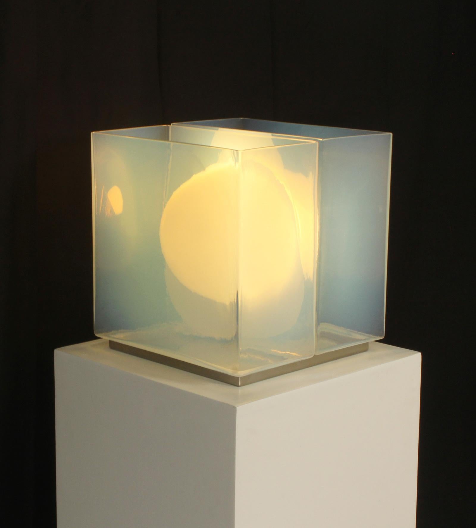 Lampada da tavolo Carlo Nason LT323 per Mazzega, Italia, anni '60 in vendita 6