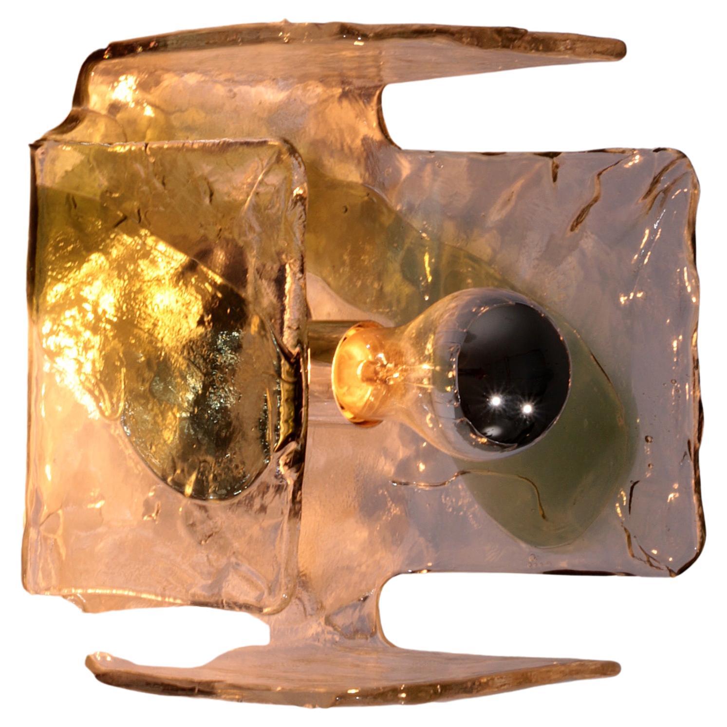 Aplique Carlo Nason de Muranoglass para Kalmar 1960 Austria