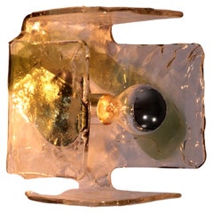 Lampada da parete Carlo Nason di Muranoglass per Kalmar 1960 Austria