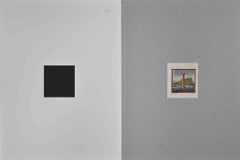 Antigüedades de Herculano - Alfabeto I - Grabado de Carlo Nolli - Siglo XVIII