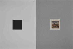 Antichità di Ercolano - Alfabeto Q - Acquaforte di Carlo Nolli - XVIII secolo