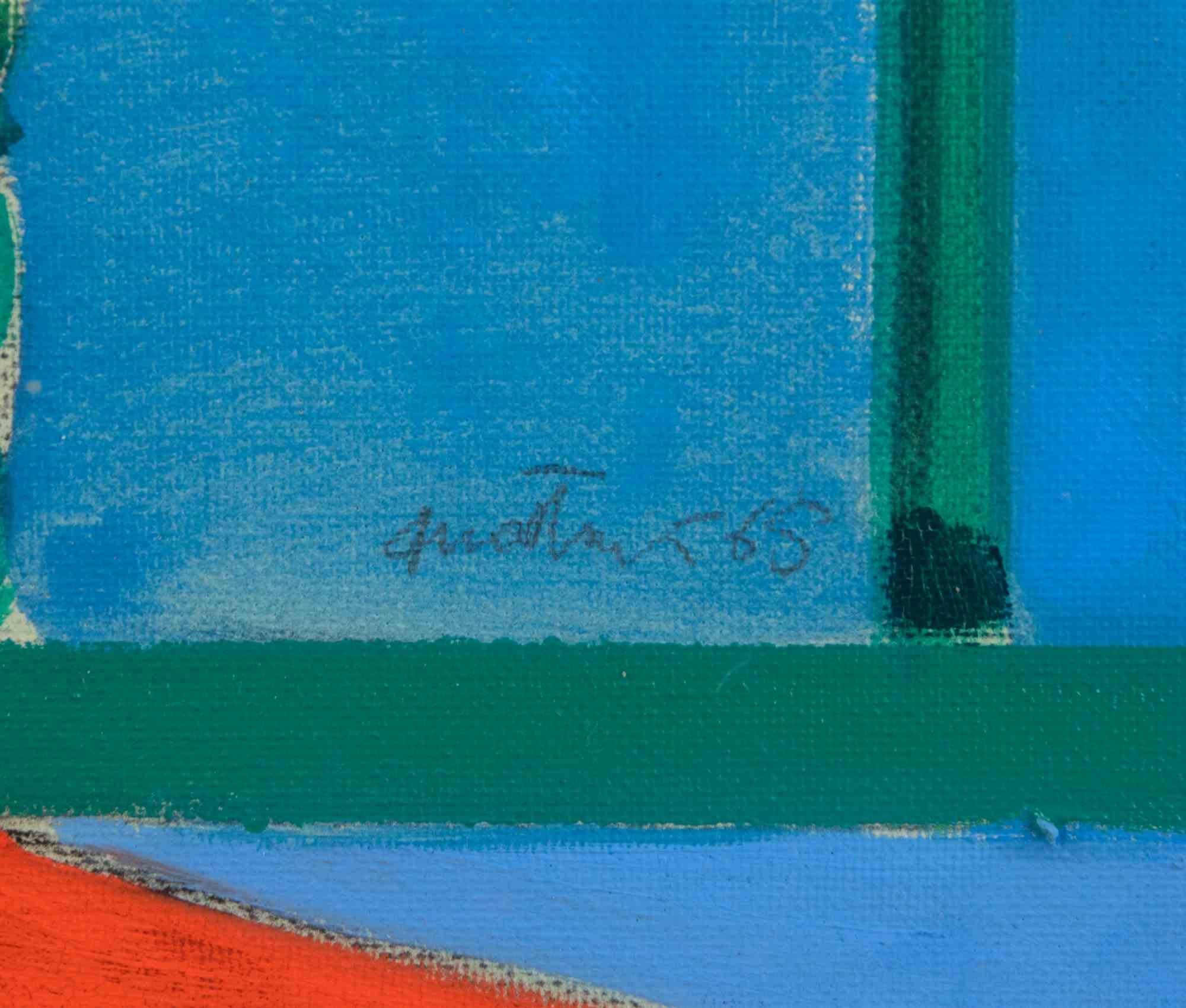 Senza titolo - Pittura di Carlo Quattrucci - 1965 in vendita 1