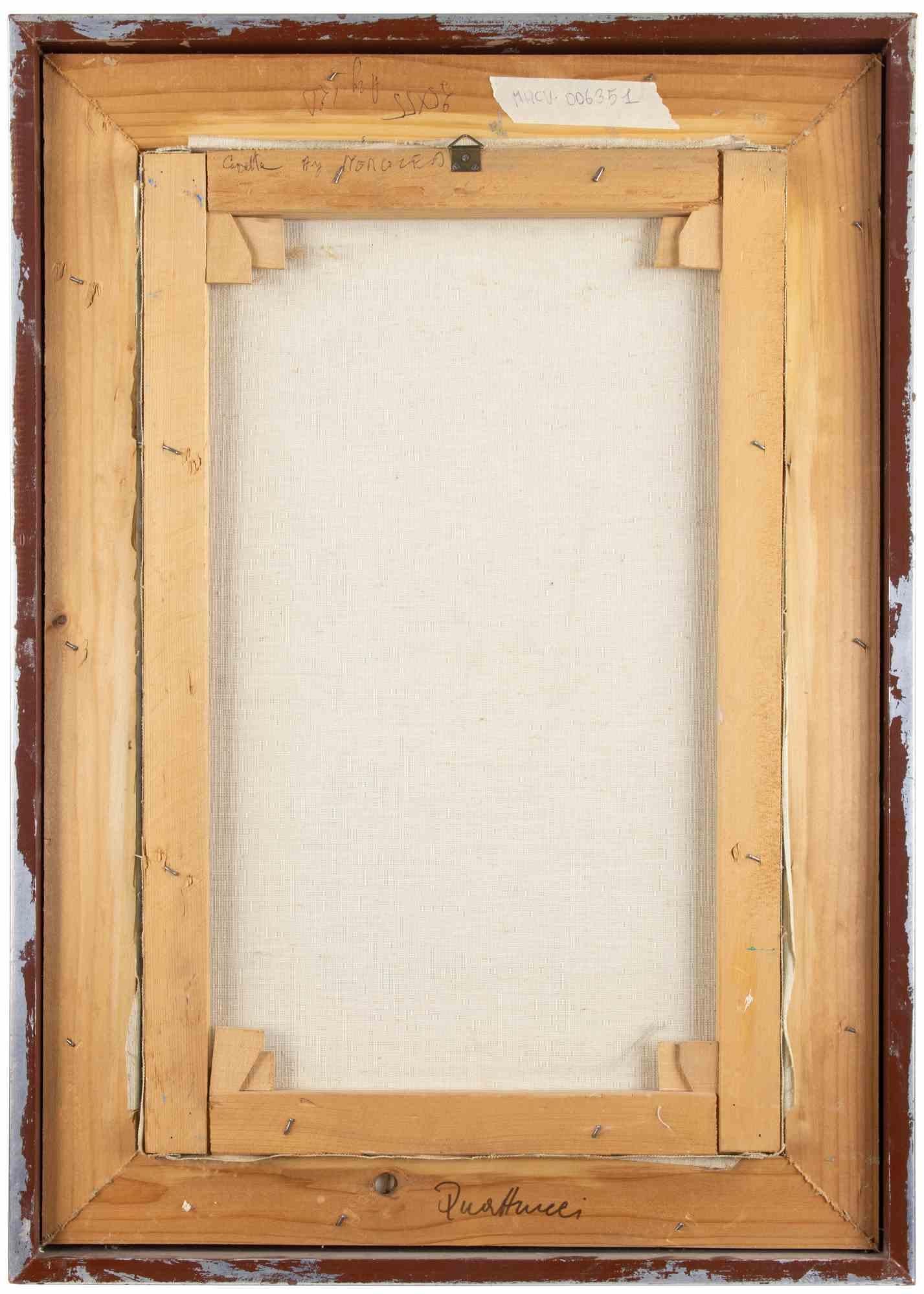 Senza titolo - Pittura di Carlo Quattrucci - 1965 in vendita 2