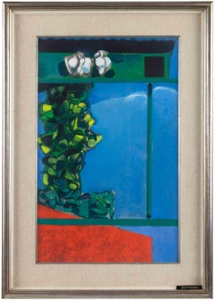 Senza titolo - Pittura di Carlo Quattrucci - 1965