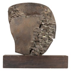 Carlo Ramous'lve De Marino Marini' : "Tte Moderniste" - Bronze Original, C.1960