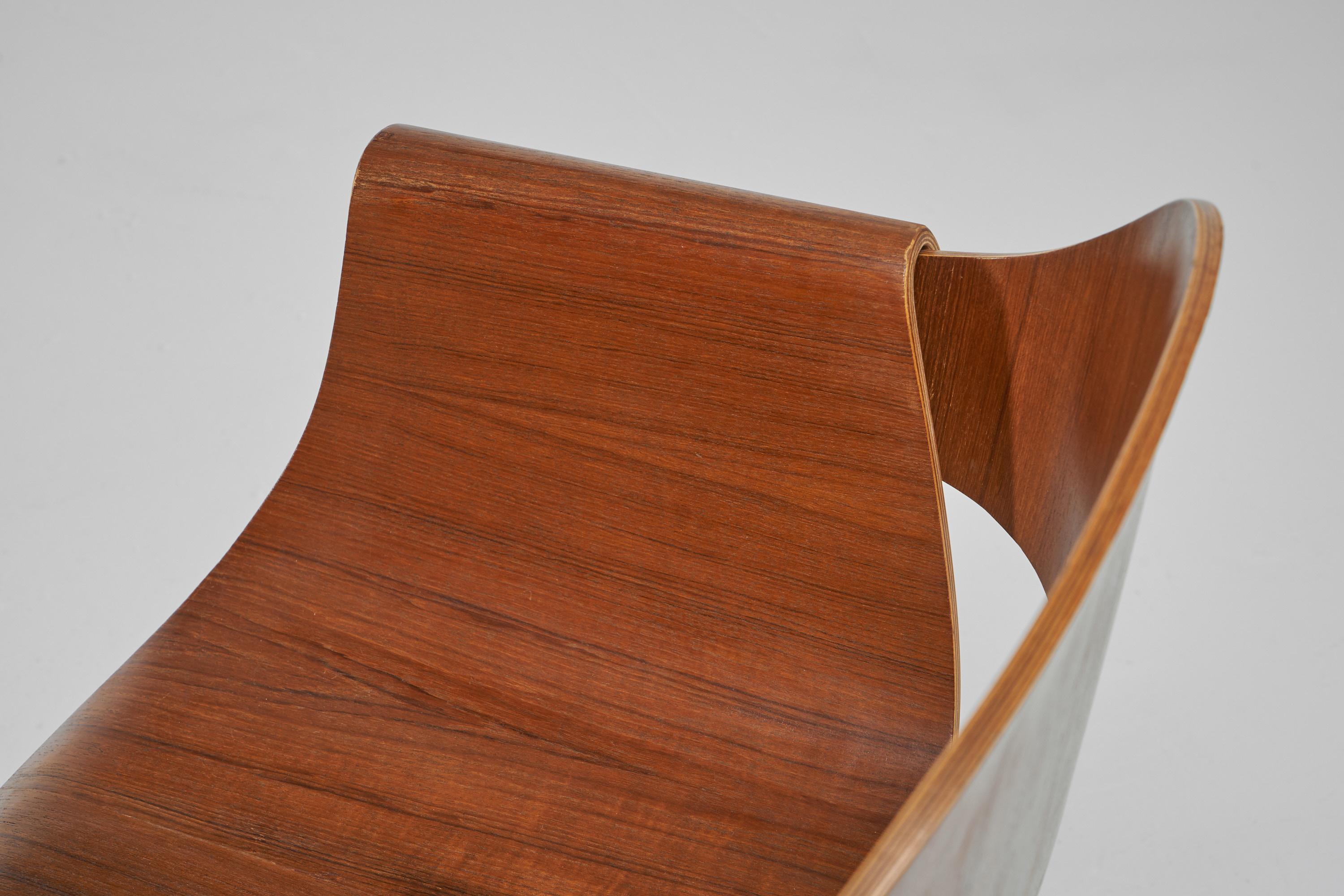 Fauteuils Carlo Ratti pour Legni Curvati, Italie, 1950 en vente 6