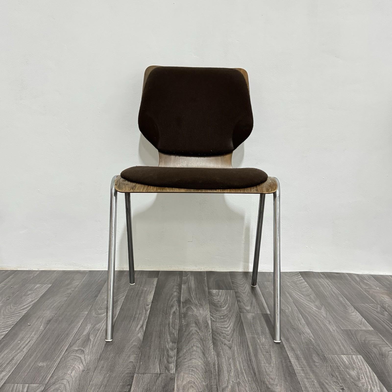 Carlo Ratti Style Set Da Pranzo 4 Sedie Design Modernariato Anni '70 Acero en venta