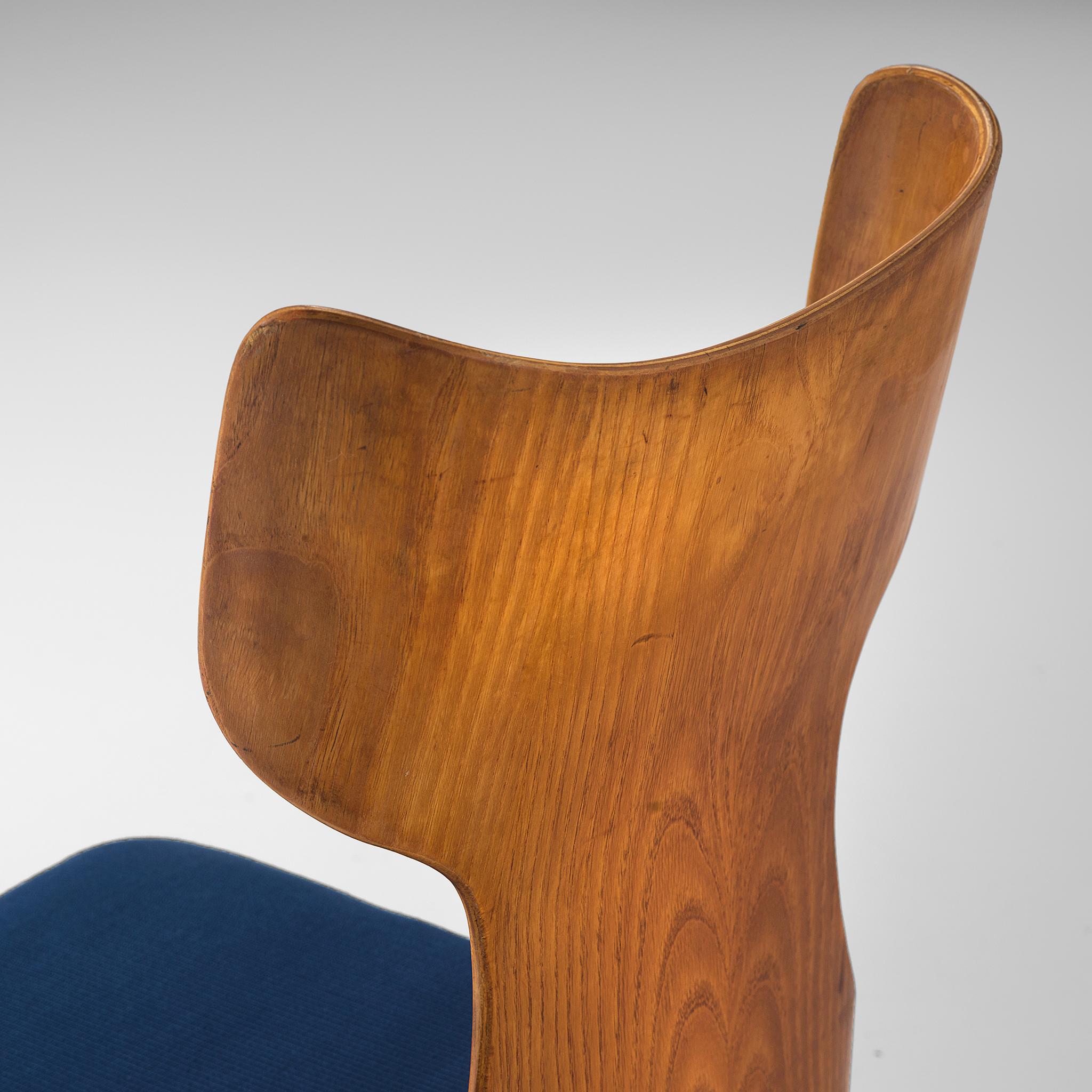 Carlo Ratti Wingback Dining Chairs 1