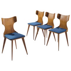 Carlo Ratti Wingback Dining Chairs