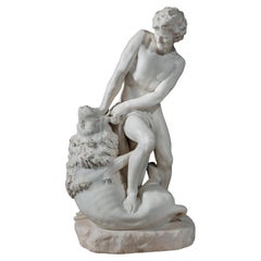 Carlo Romano, "Samson qui mord le lion".
