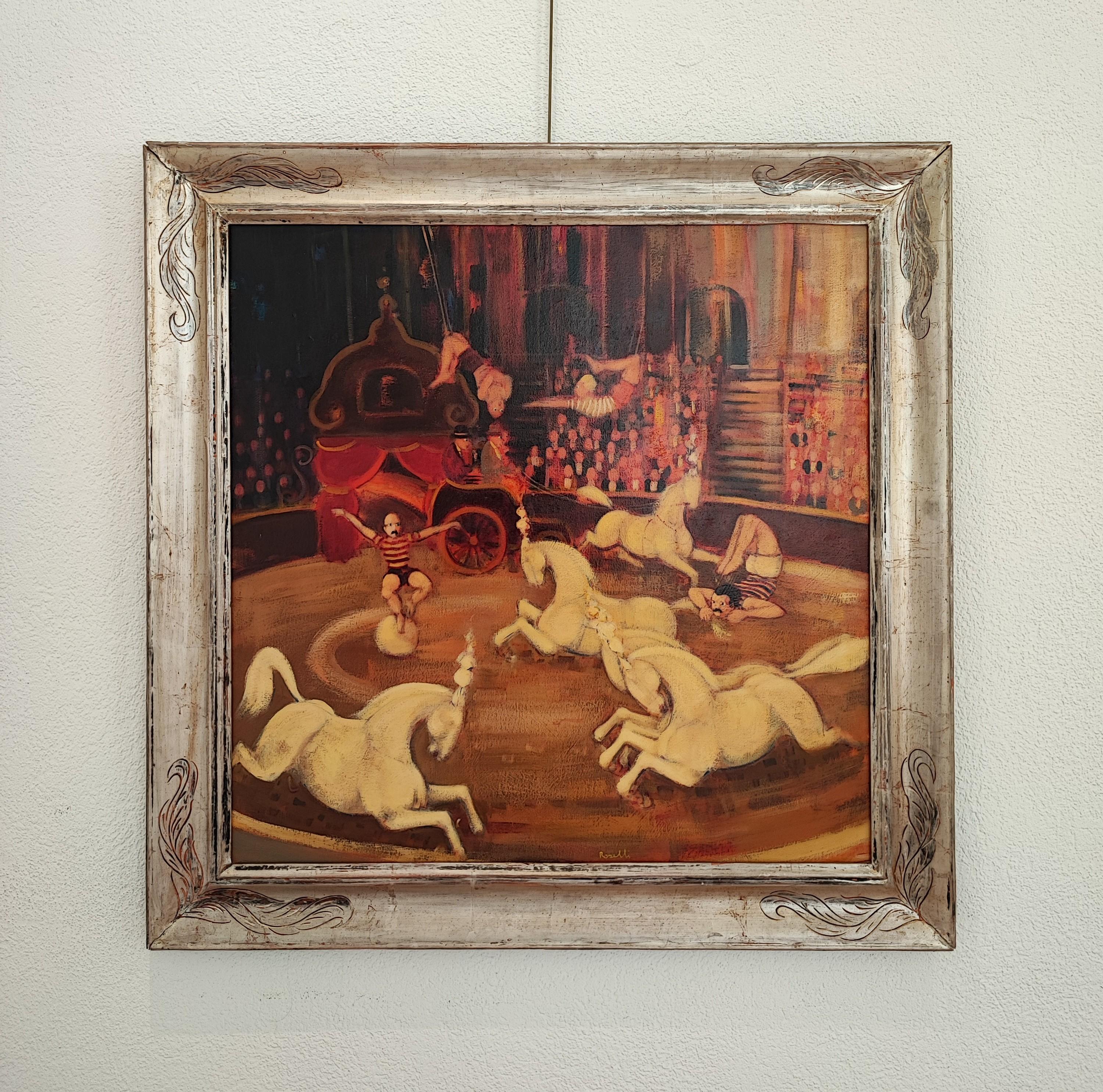 Circo - Painting di Carlo Roselli