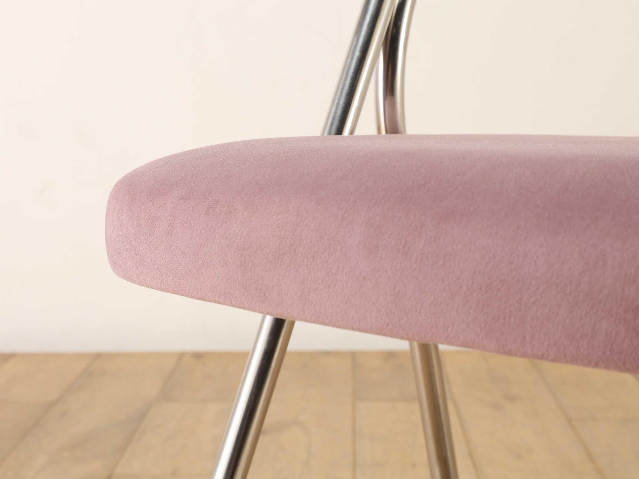 Carlo Santi For Zanotta Metal Chair 1970's For Sale 2