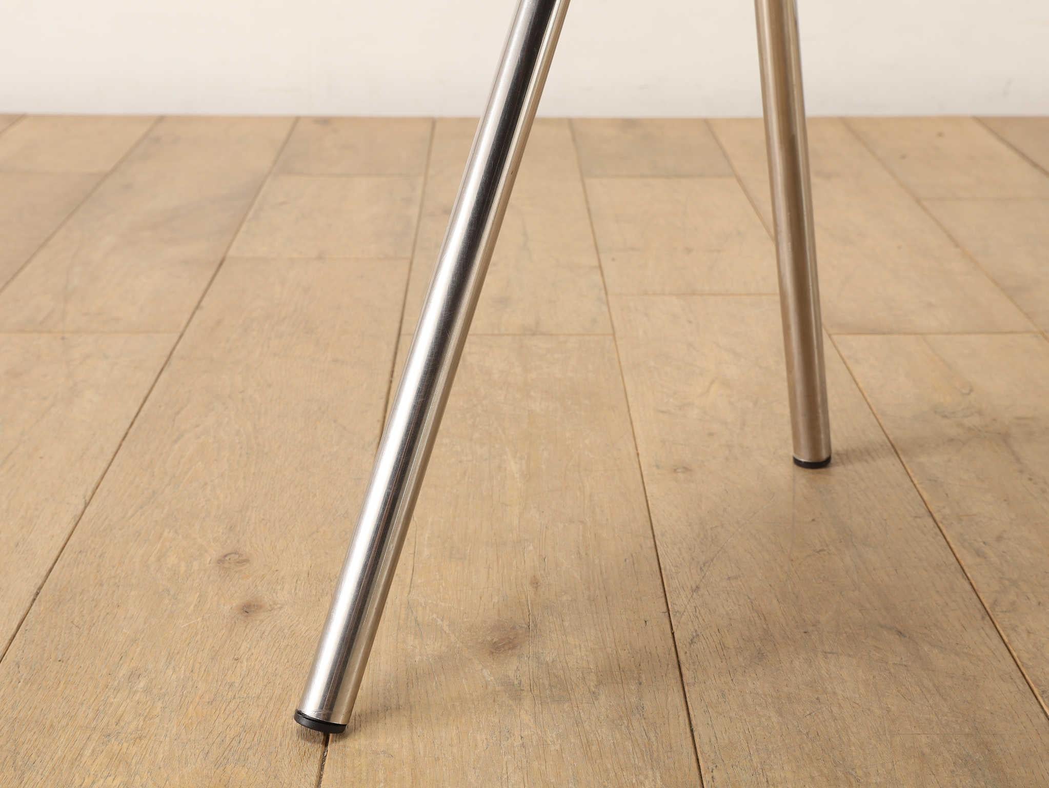 Carlo Santi For Zanotta Metal Chair 1970's For Sale 3