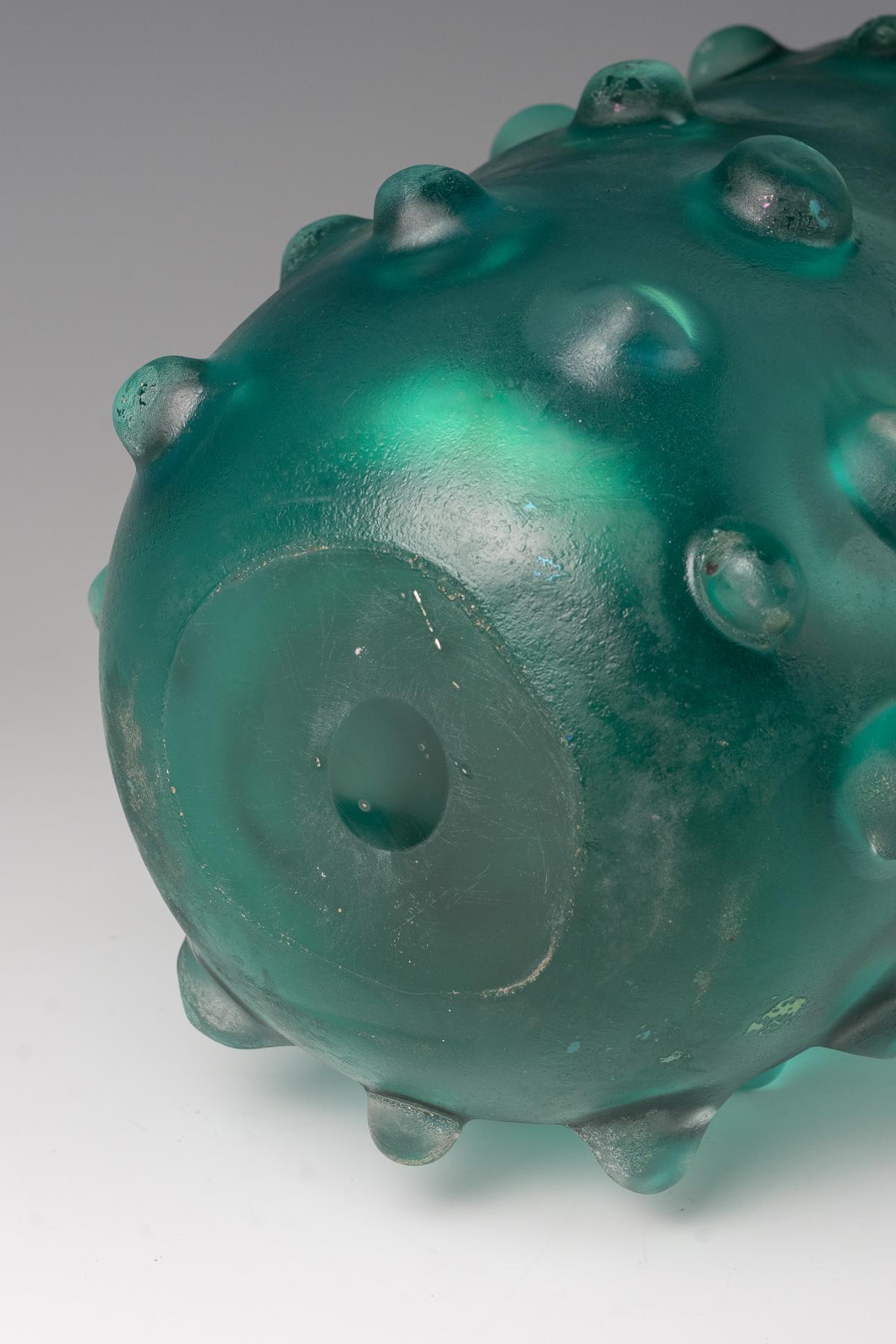 Fatto a mano Carlo Scarpa, vaso 'A Bugne corroso', 1936 ca. in vendita