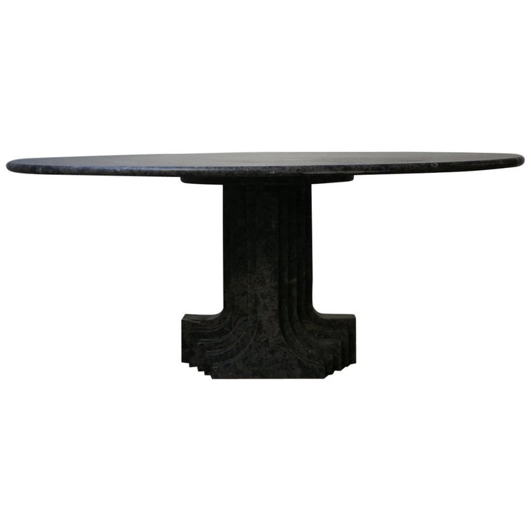 Carlo Scarpa Argo dining table, 1980s, offered byJoseph Berry Interiors