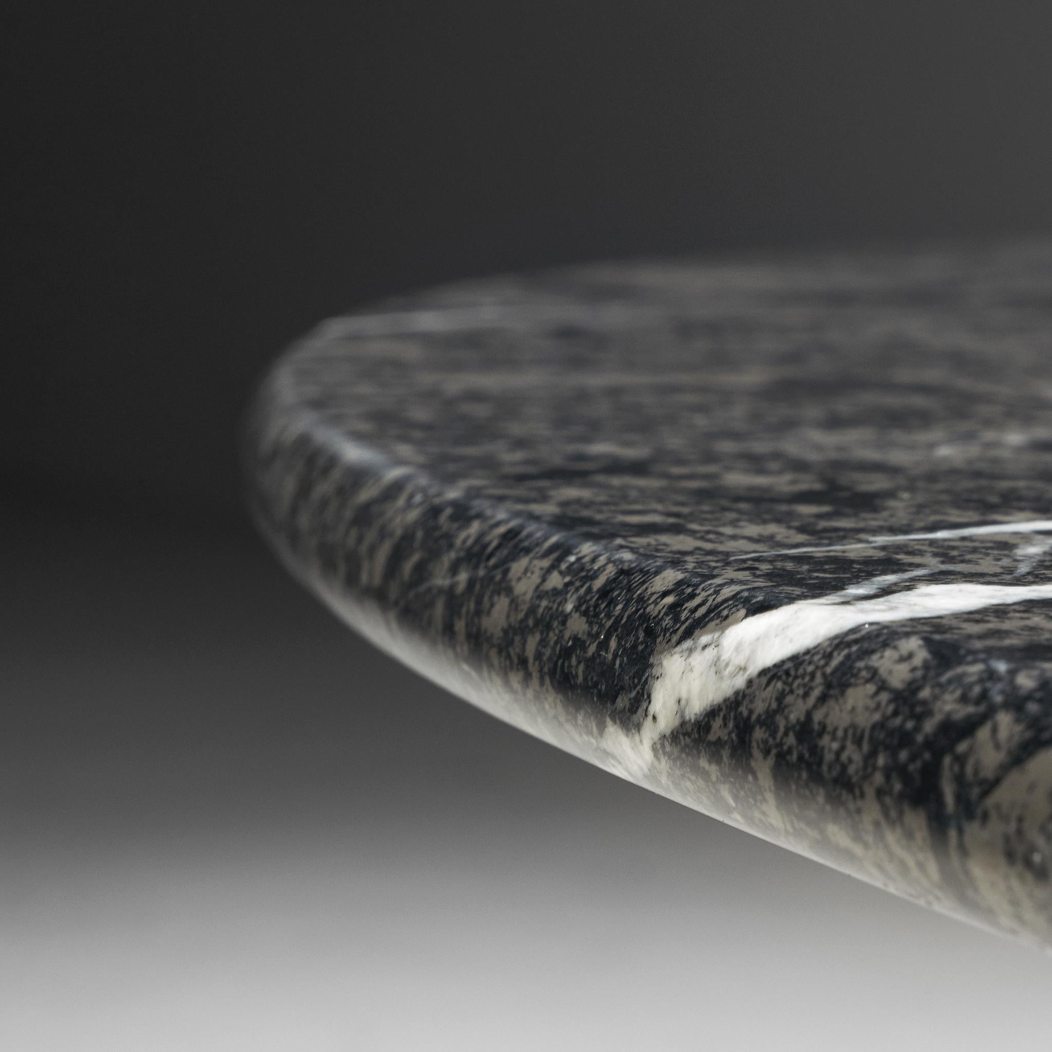 Carlo Scarpa 'Argo' Oval Dining Table in Grey Marble 3
