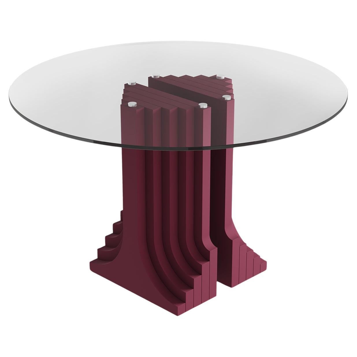 Carlo Scarpa Auriga-Glas-Esstisch für Anonima Castelli, Italien