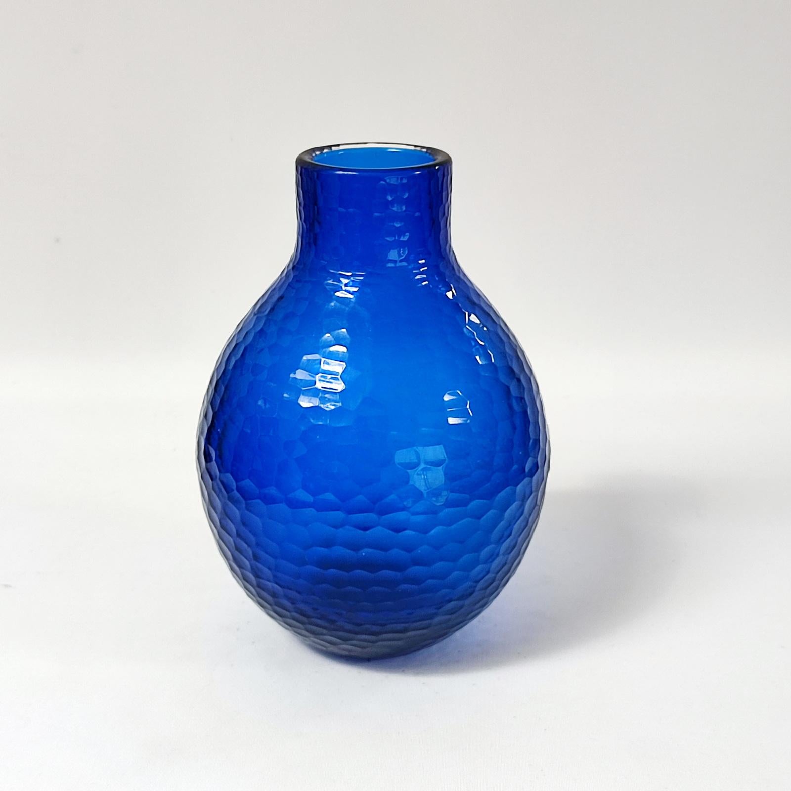 Italiano Vaso Carlo Scarpa 'Battuto', Venini Murano, Italia, anni '40 in vendita